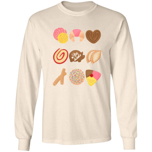 Pan Dulce Mexican Bread Lovers Gift Long Sleeve Crewneck