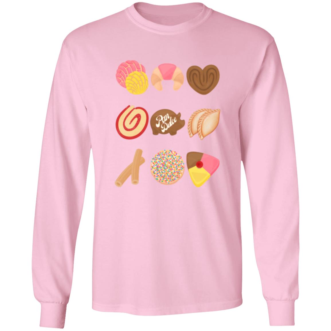 Pan Dulce Mexican Bread Lovers Gift Long Sleeve Crewneck