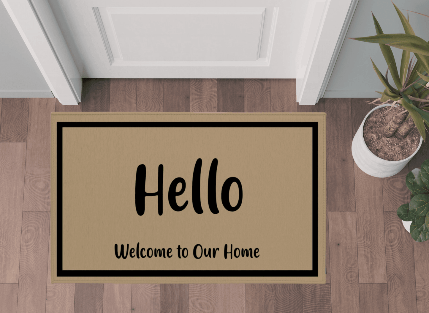 Create Your Own Doormat| Welcome| Hello Personalized - iheartgiftcart