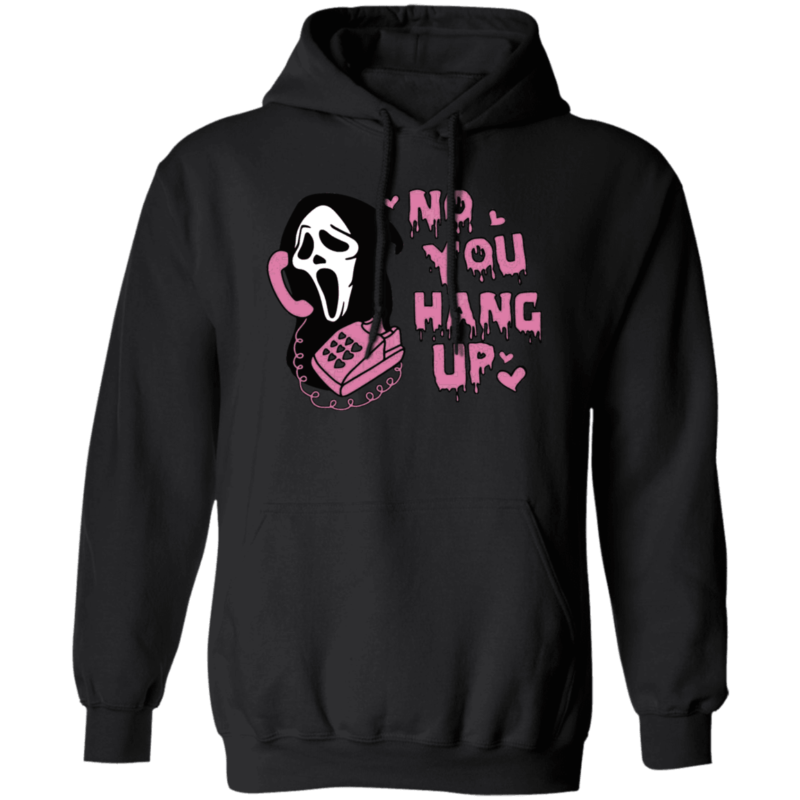 Ghost Face|No You Hang Up|Hoodie|Crewneck|Sweater|Long Sleeve|Halloween Wear - iheartgiftcart