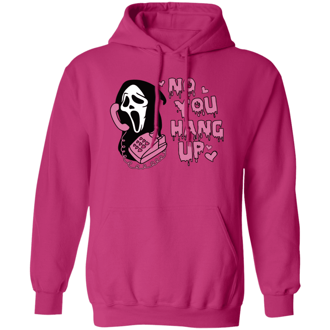 Ghost Face|No You Hang Up|Hoodie|Crewneck|Sweater|Long Sleeve|Halloween Wear - iheartgiftcart