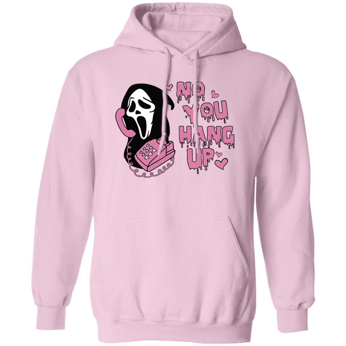 Ghost Face|No You Hang Up|Hoodie|Crewneck|Sweater|Long Sleeve|Halloween Wear - iheartgiftcart