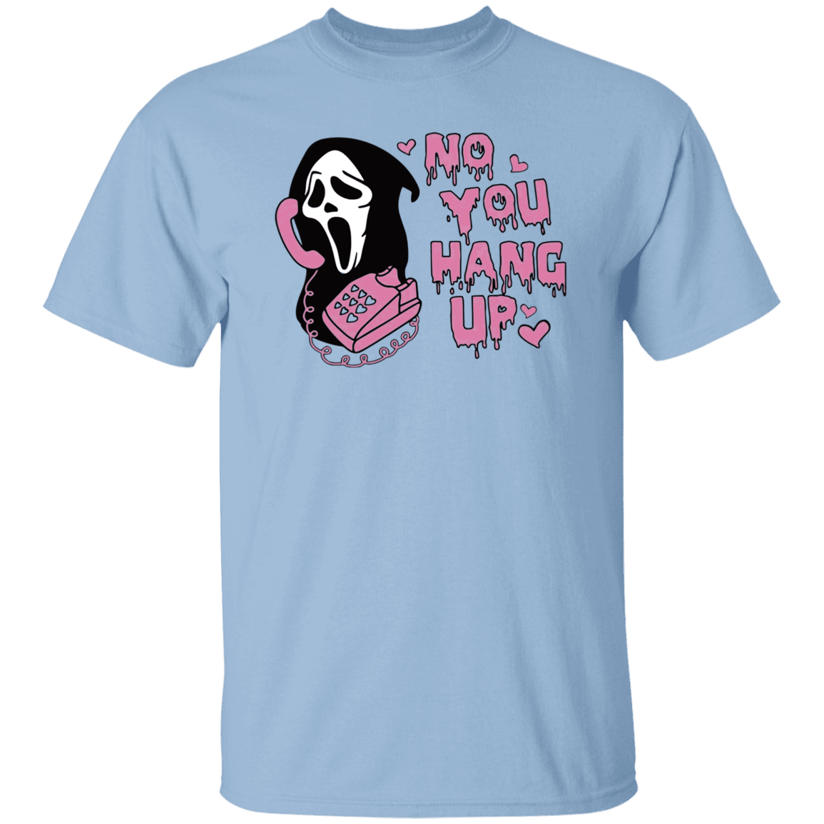 Ghost Face|No You Hang Up|Hoodie|Crewneck|Sweater|Long Sleeve|Halloween Wear - iheartgiftcart