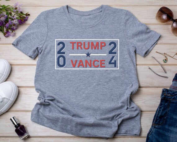 Patriotic Tshirt Election Day Shirt Trump For President Vance 2024 God Bless America Trumpshirt Unisex Thsirt America Shirt, Election Day