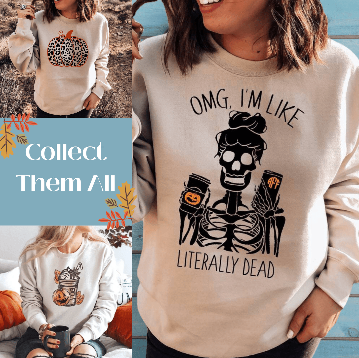 Lattés & Pumpkins|Fall Sweater - iheartgiftcart