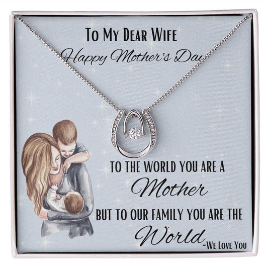 Mother-Happy Mothers Day From Husband-Lucky in Love - iheartgiftcart