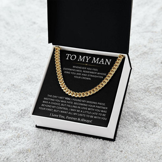 My Man-Cuban Chain-G-The Day I Met I Met You - iheartgiftcart