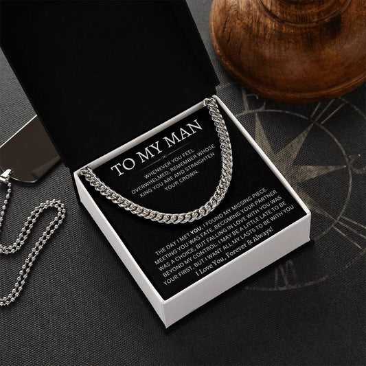 My Man-Cuban Chain-S-The Day I Met You - iheartgiftcart