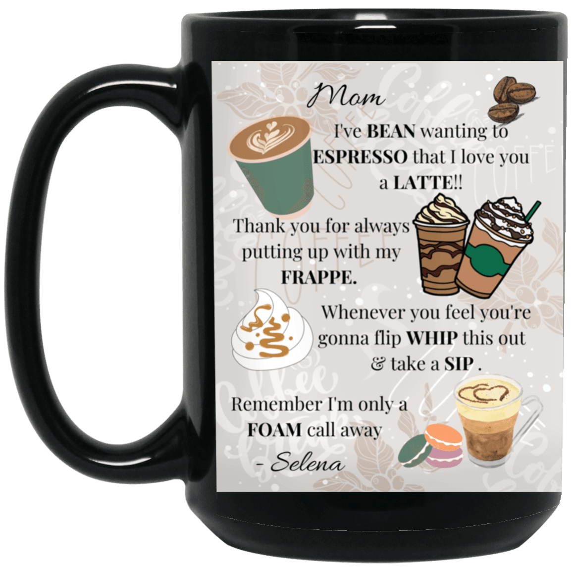 personalized name mug