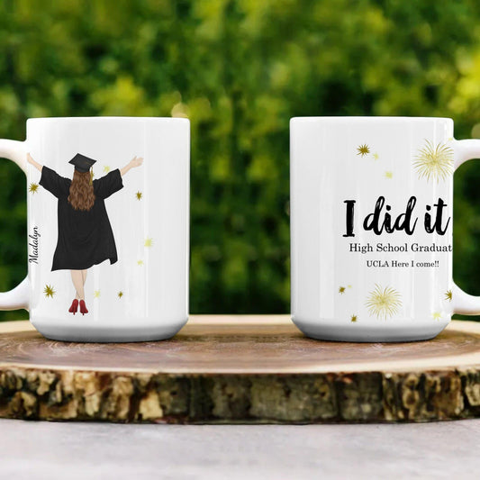 Personalized Graduation Mug|Graduation - iheartgiftcart