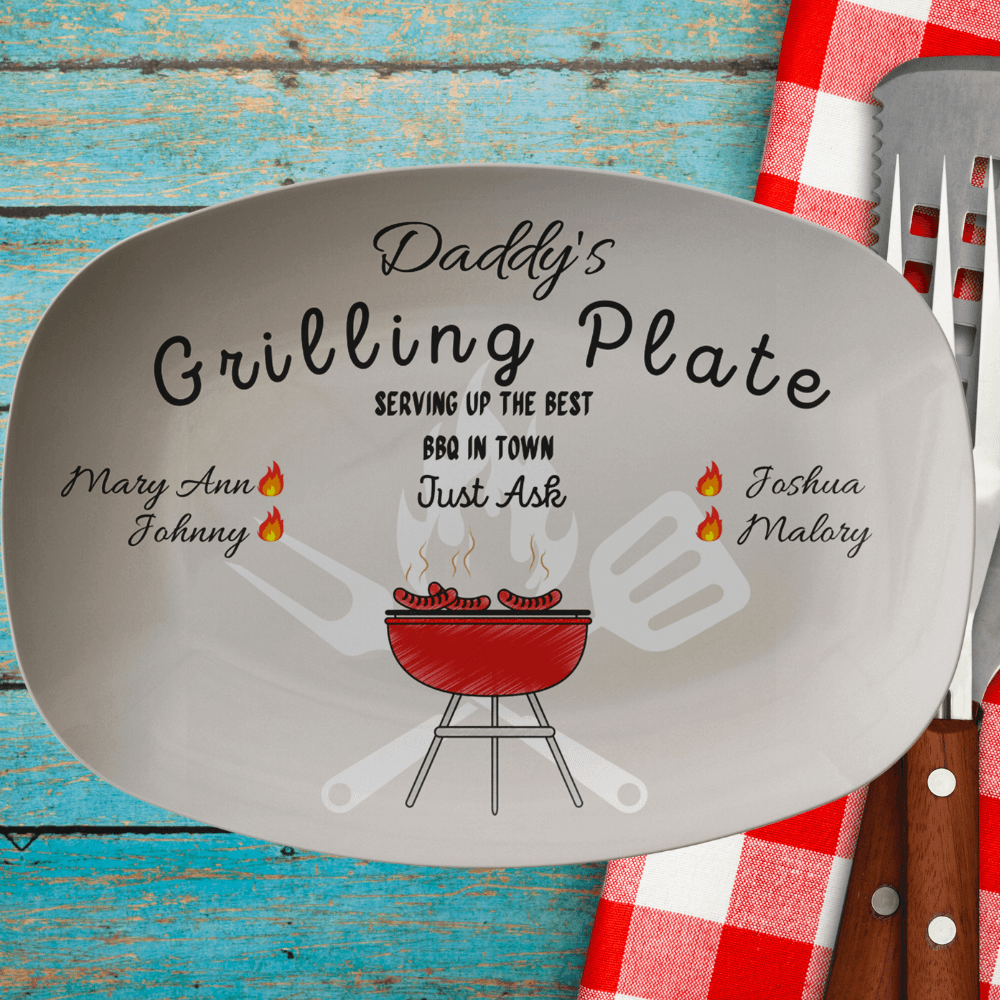 Personalized Grilling Platter - iheartgiftcart