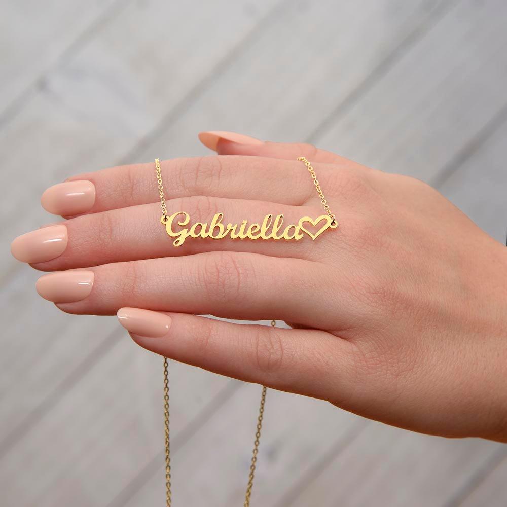 personalized name necklace