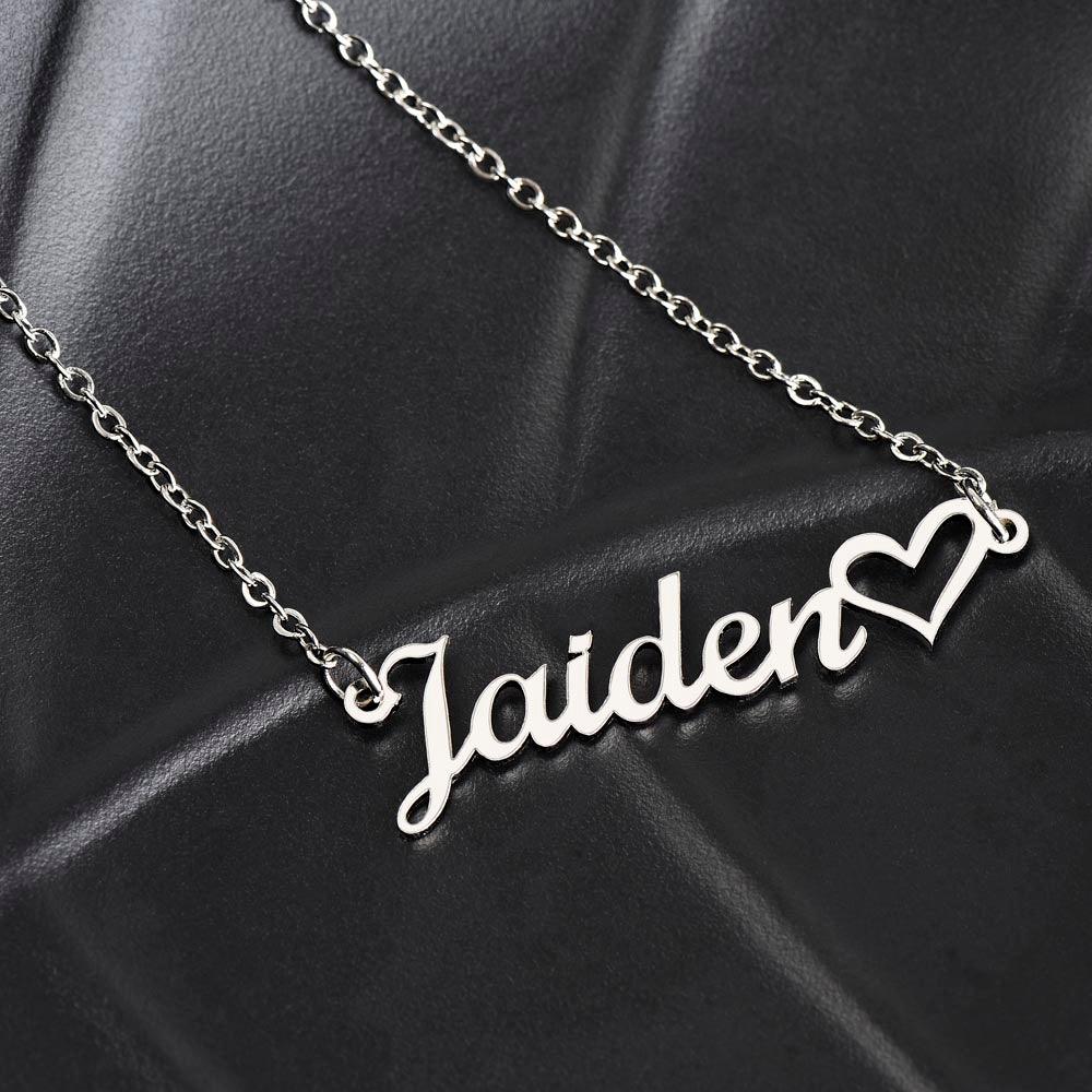 name necklace