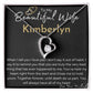 Personalized Wife Necklace, Until Death Do Us Part, Anniversary Gift, Valentine for her, Wife from Husband - iheartgiftcart