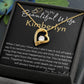 Personalized Wife Necklace, Until Death Do Us Part, Anniversary Gift, Valentine for her, Wife from Husband - iheartgiftcart