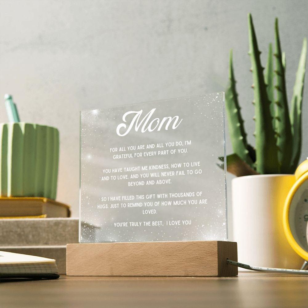 Mom Gift Plaque