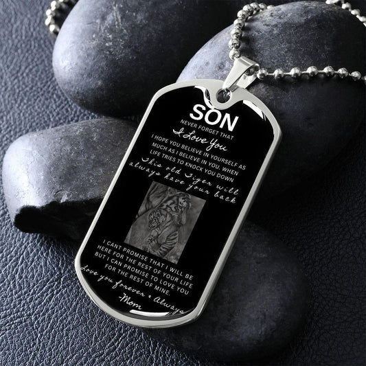 Son From Mom-Personalized Dog Tag-S - iheartgiftcart