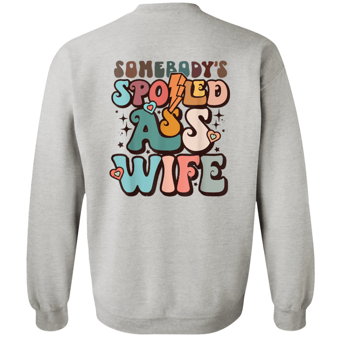 Spoiled Wife|Hoodie| Long Sleeve| T-Shirt| Pullover Sweater - iheartgiftcart