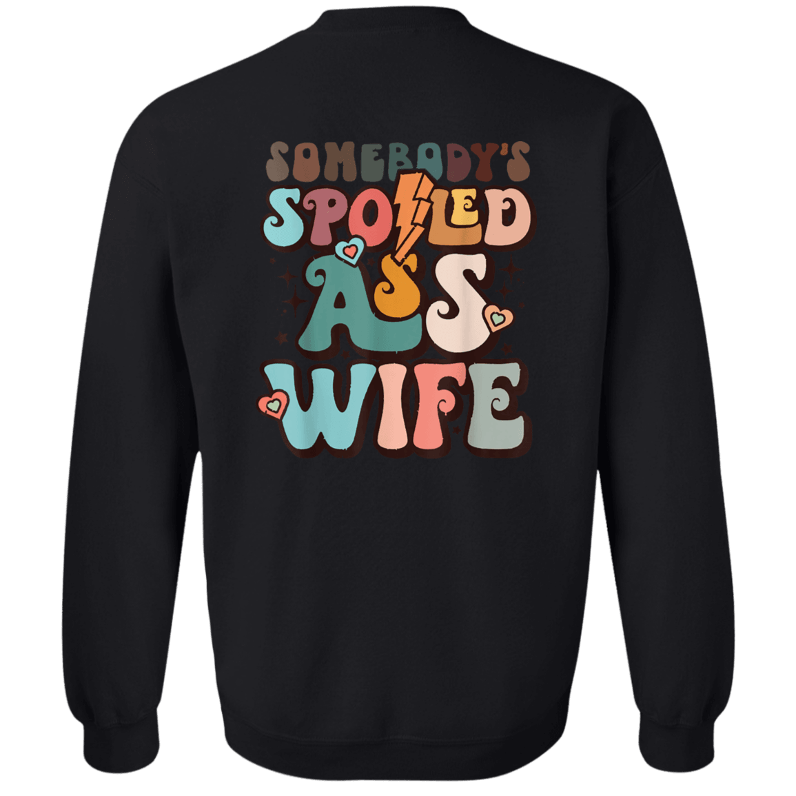 Spoiled Wife|Hoodie| Long Sleeve| T-Shirt| Pullover Sweater - iheartgiftcart