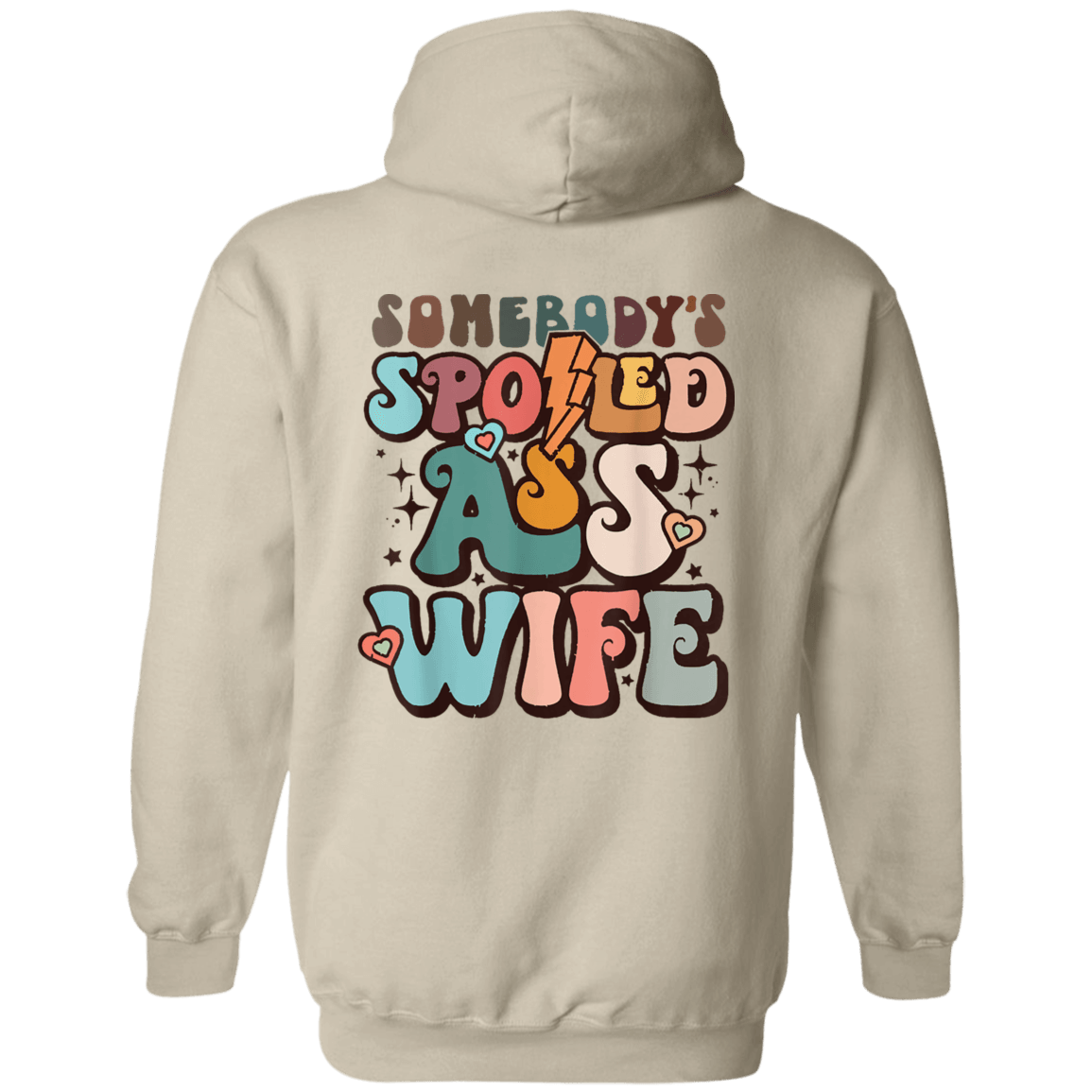 Spoiled Wife|Hoodie| Long Sleeve| T-Shirt| Pullover Sweater - iheartgiftcart