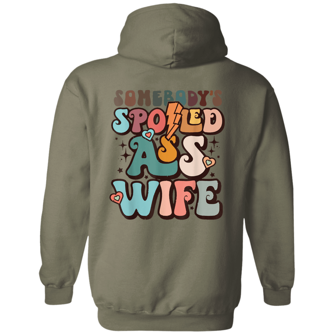 Spoiled Wife|Hoodie| Long Sleeve| T-Shirt| Pullover Sweater - iheartgiftcart