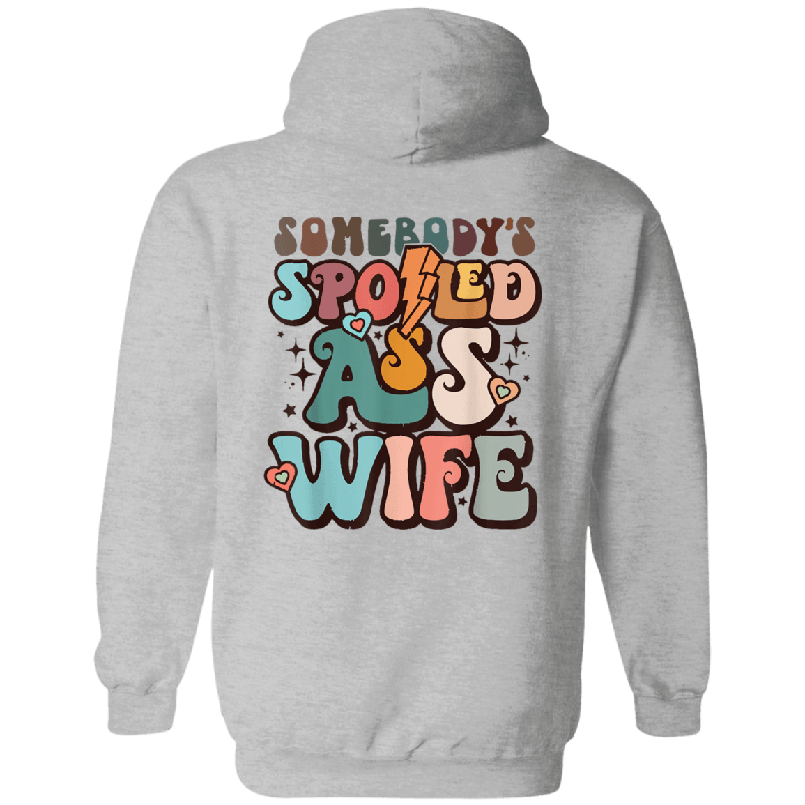 Spoiled Wife|Hoodie| Long Sleeve| T-Shirt| Pullover Sweater - iheartgiftcart