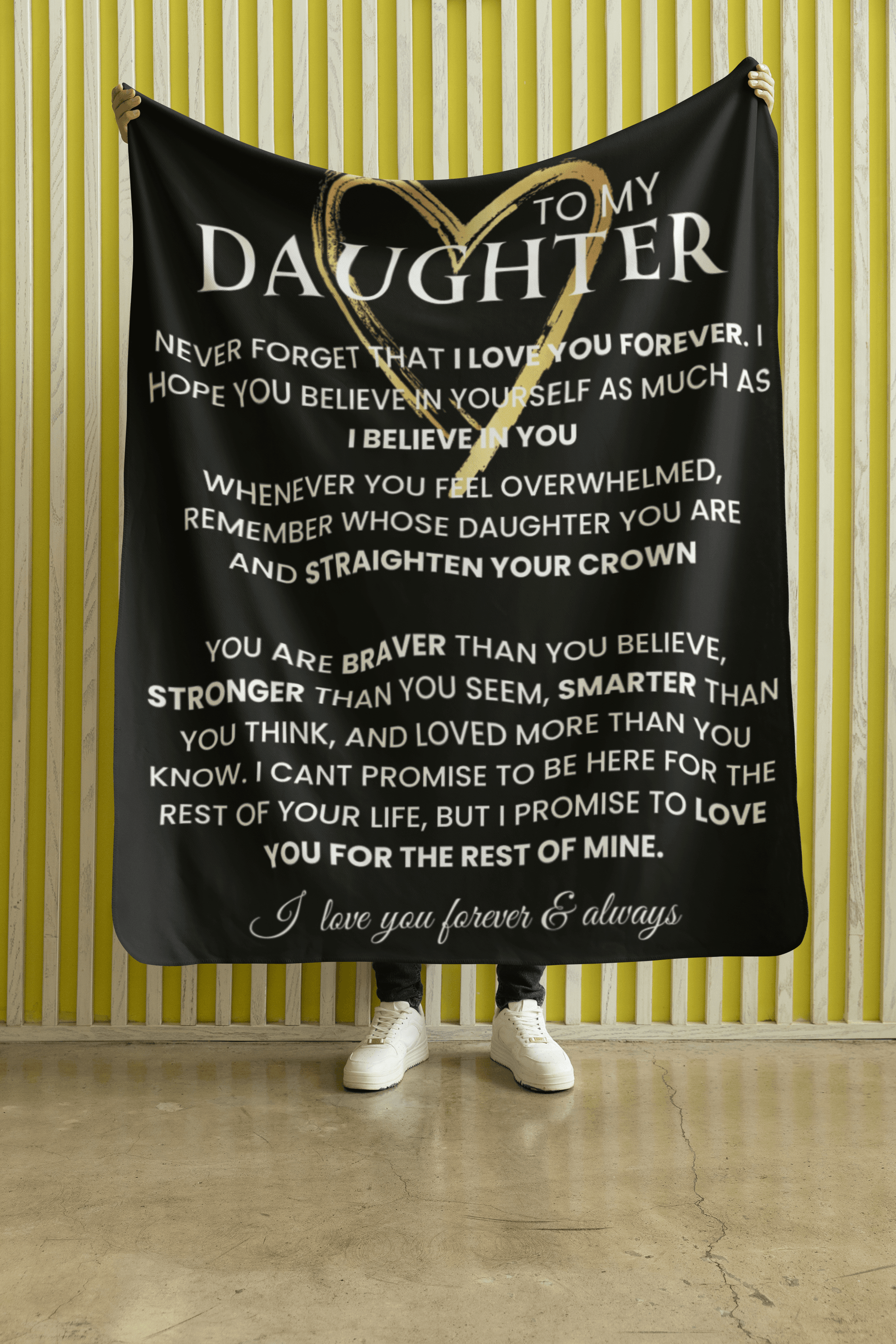 To my daughter gift