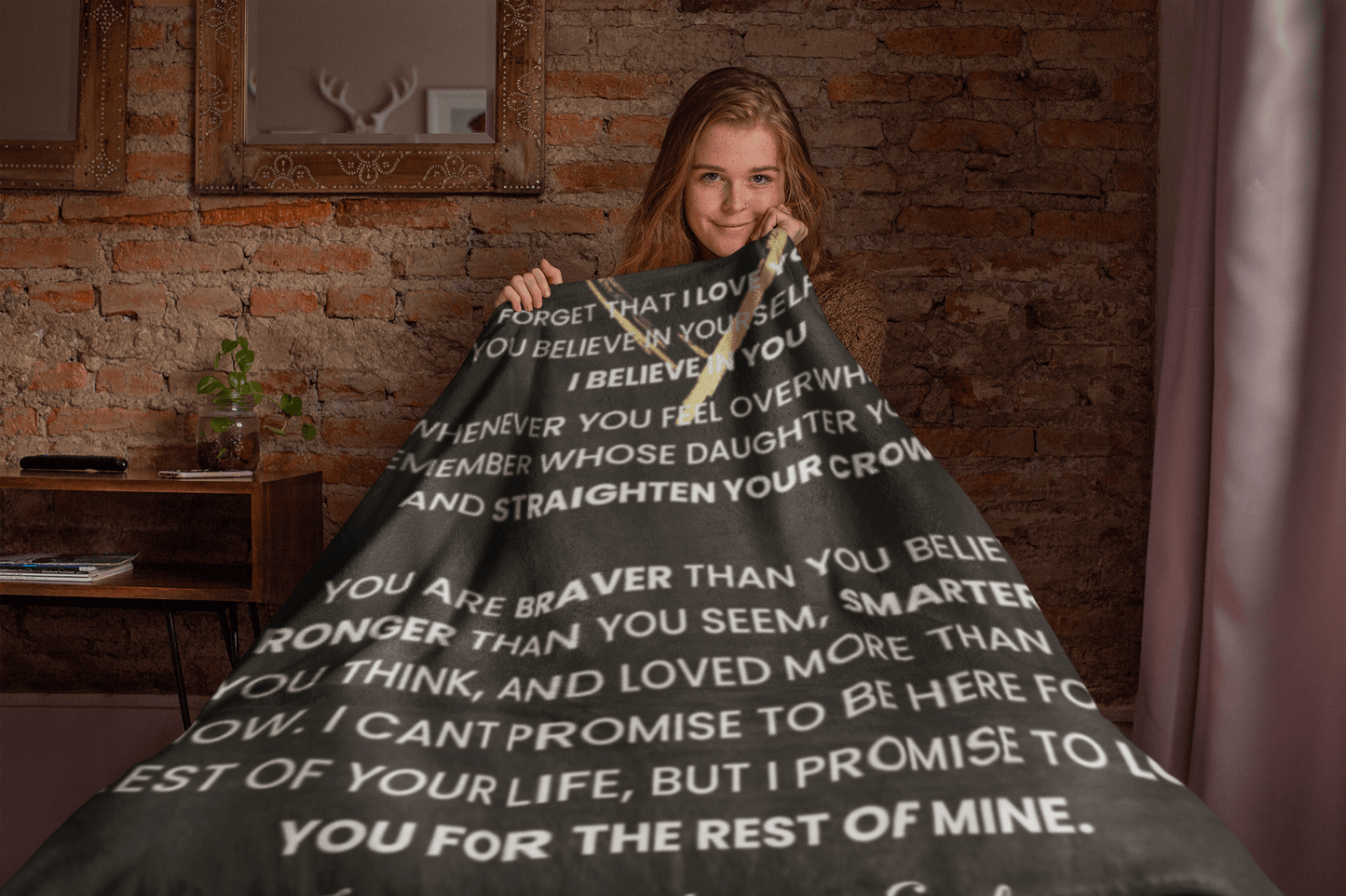 To My Daughter| Love You Always Premium Sherpa Blanket - iheartgiftcart