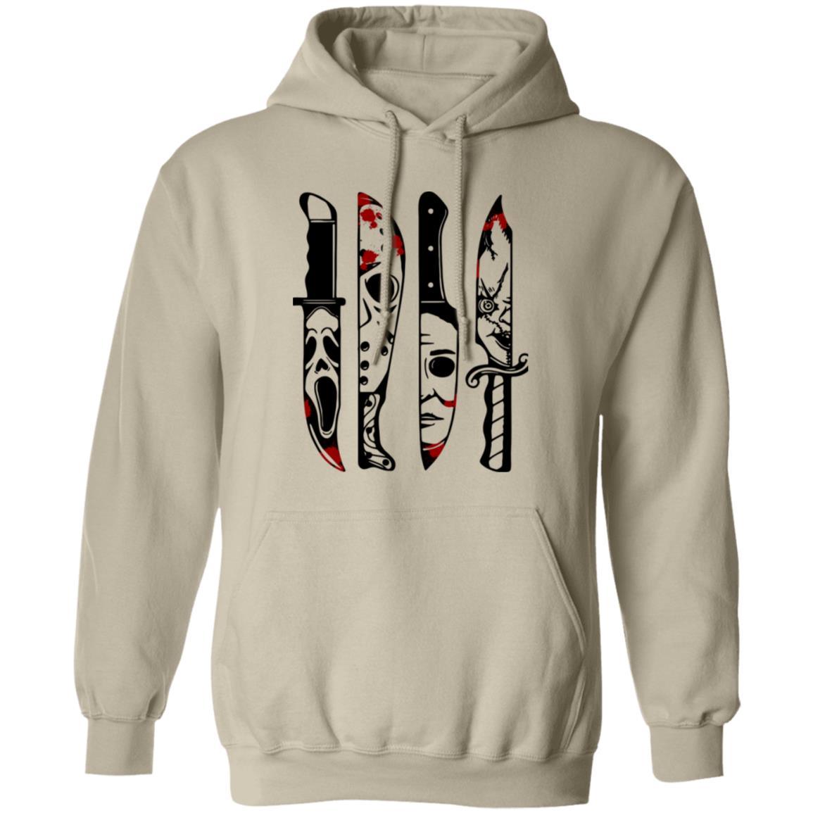 Villain Knives| Hoodie | Long Sleeve| Halloween Thrillers - iheartgiftcart