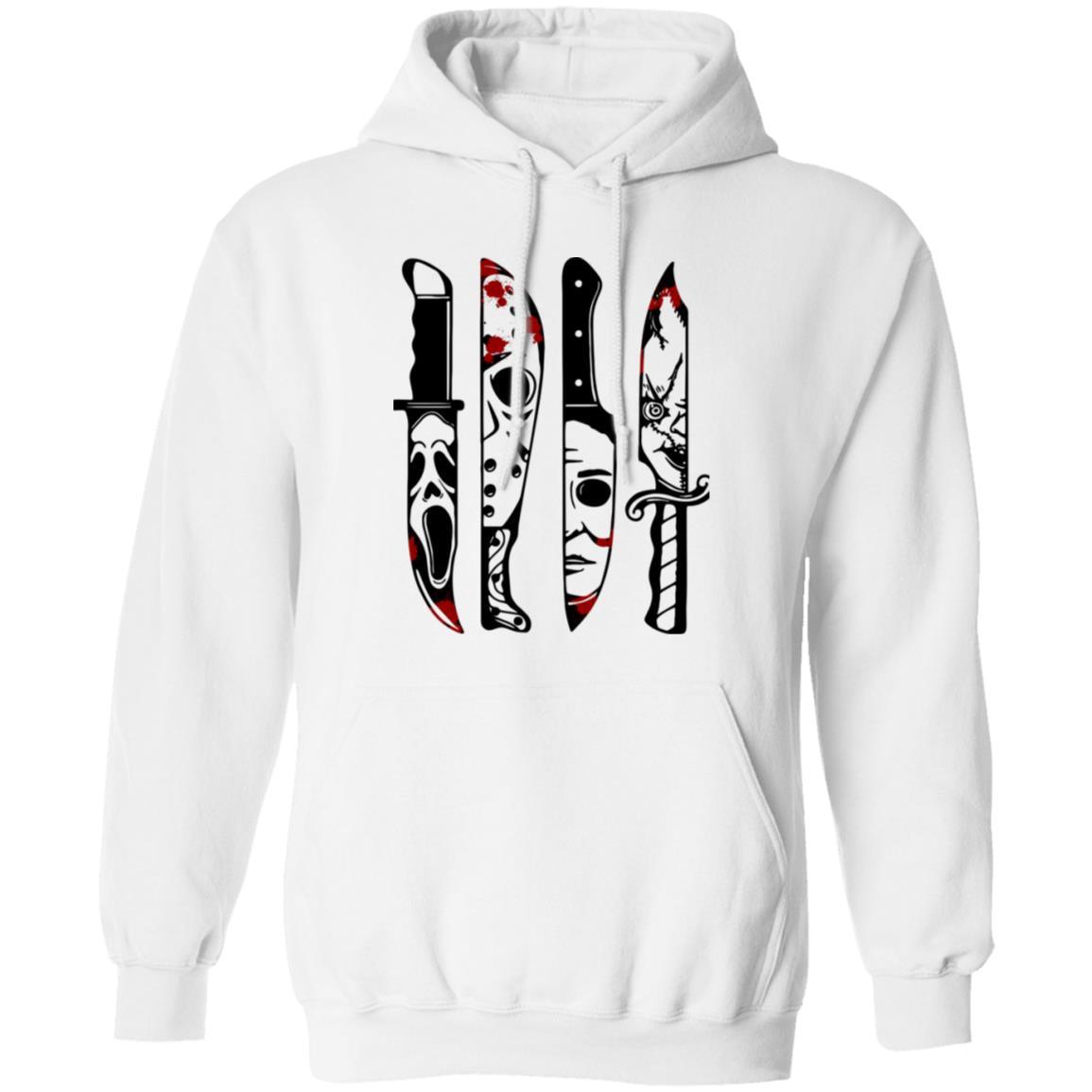 Villain Knives| Hoodie | Long Sleeve| Halloween Thrillers - iheartgiftcart