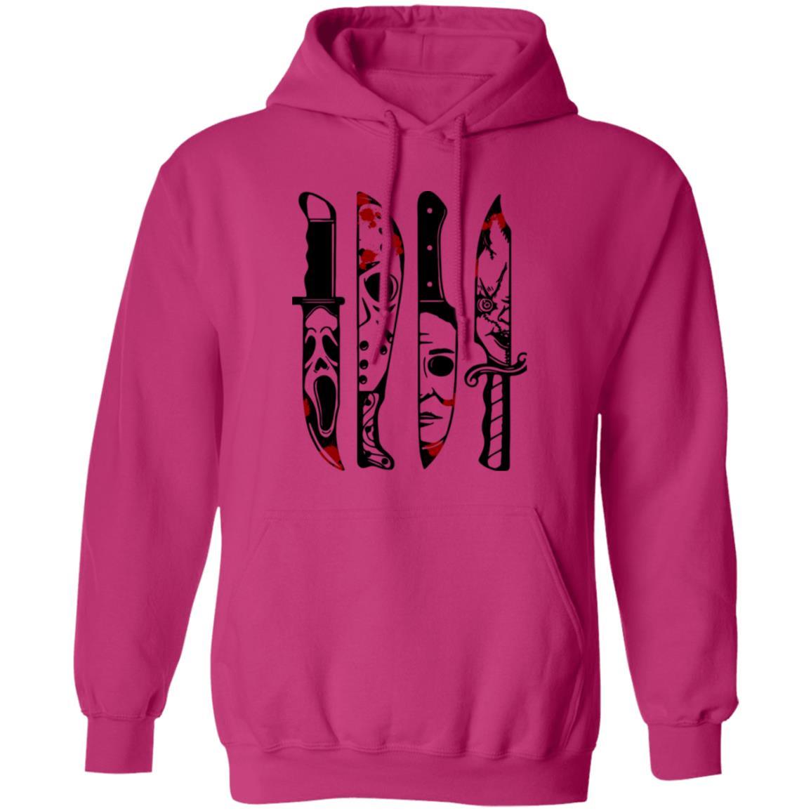 Villain Knives| Hoodie | Long Sleeve| Halloween Thrillers - iheartgiftcart