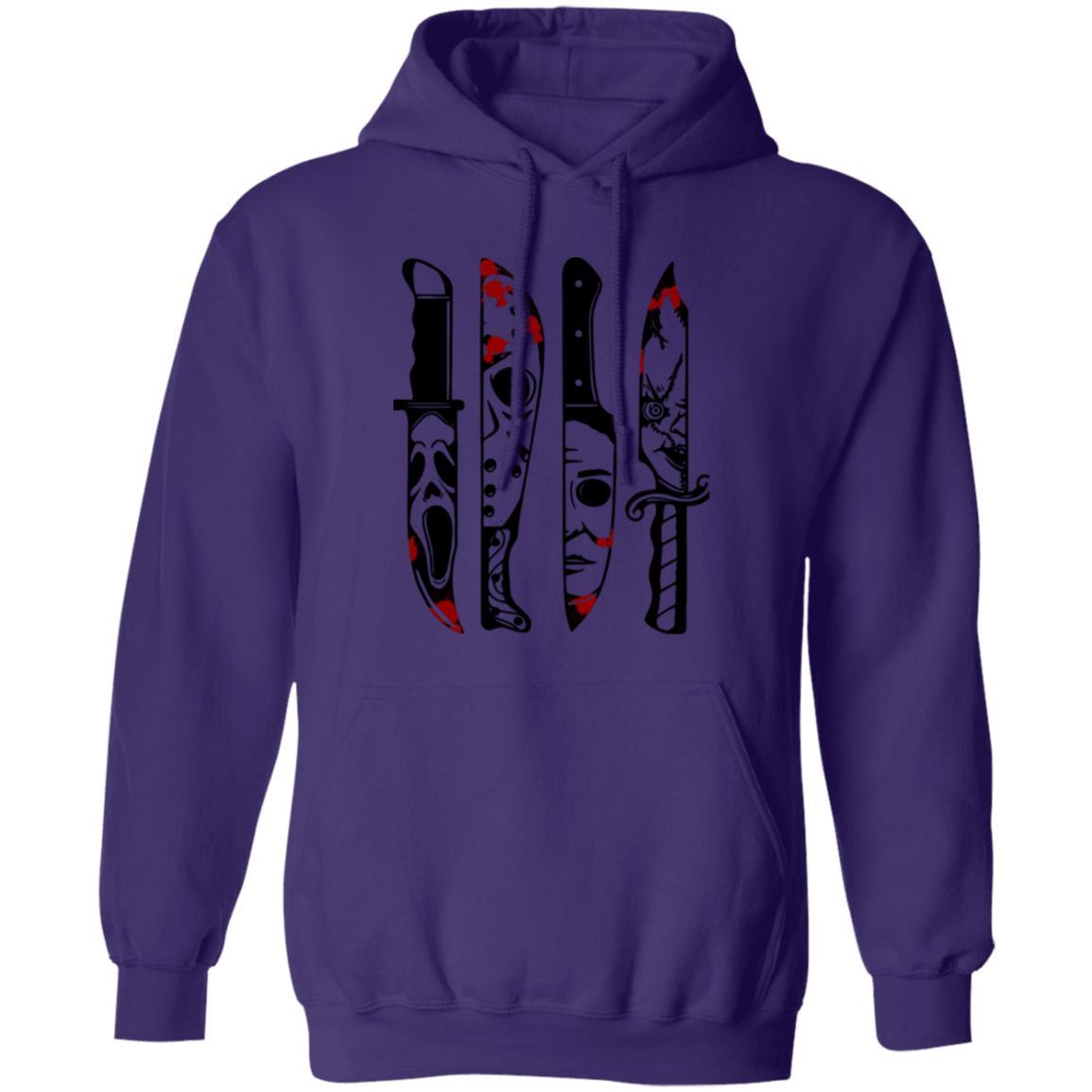 Villain Knives| Hoodie | Long Sleeve| Halloween Thrillers - iheartgiftcart