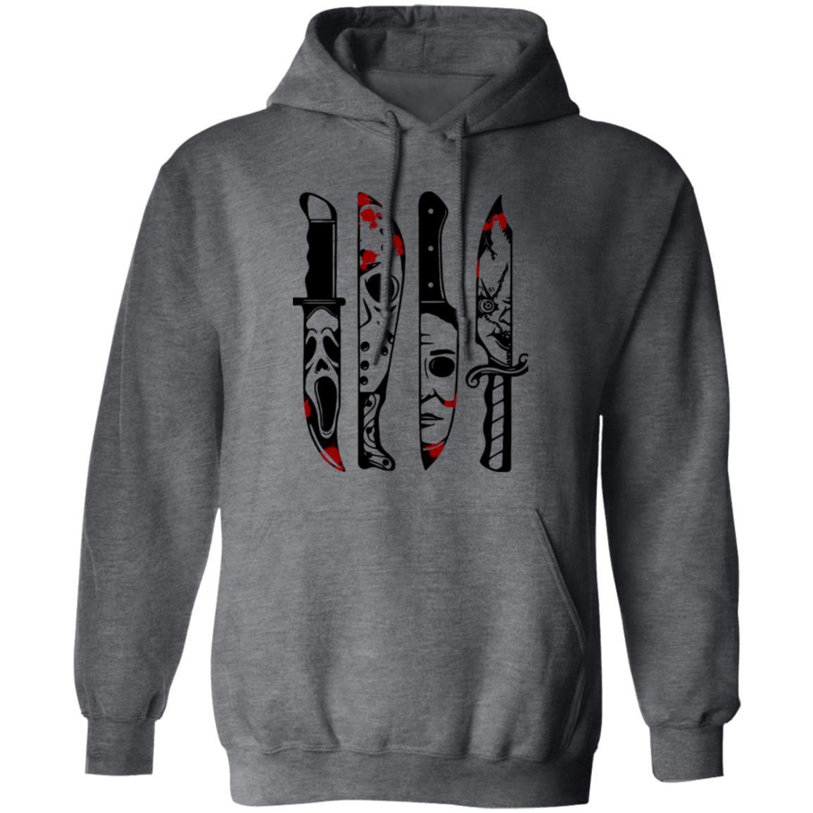 Villain Knives| Hoodie | Long Sleeve| Halloween Thrillers - iheartgiftcart