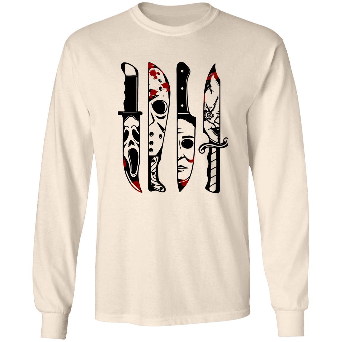 Villain Knives| Hoodie | Long Sleeve| Halloween Thrillers - iheartgiftcart