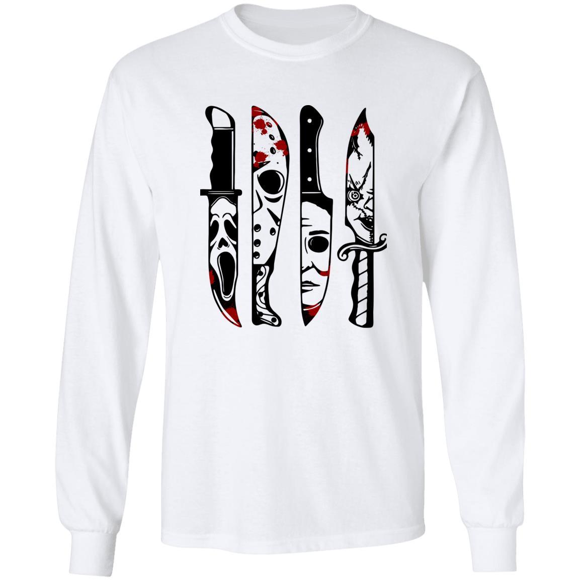 Villain Knives| Hoodie | Long Sleeve| Halloween Thrillers - iheartgiftcart