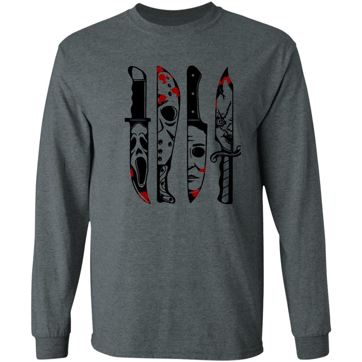 Villain Knives| Hoodie | Long Sleeve| Halloween Thrillers - iheartgiftcart