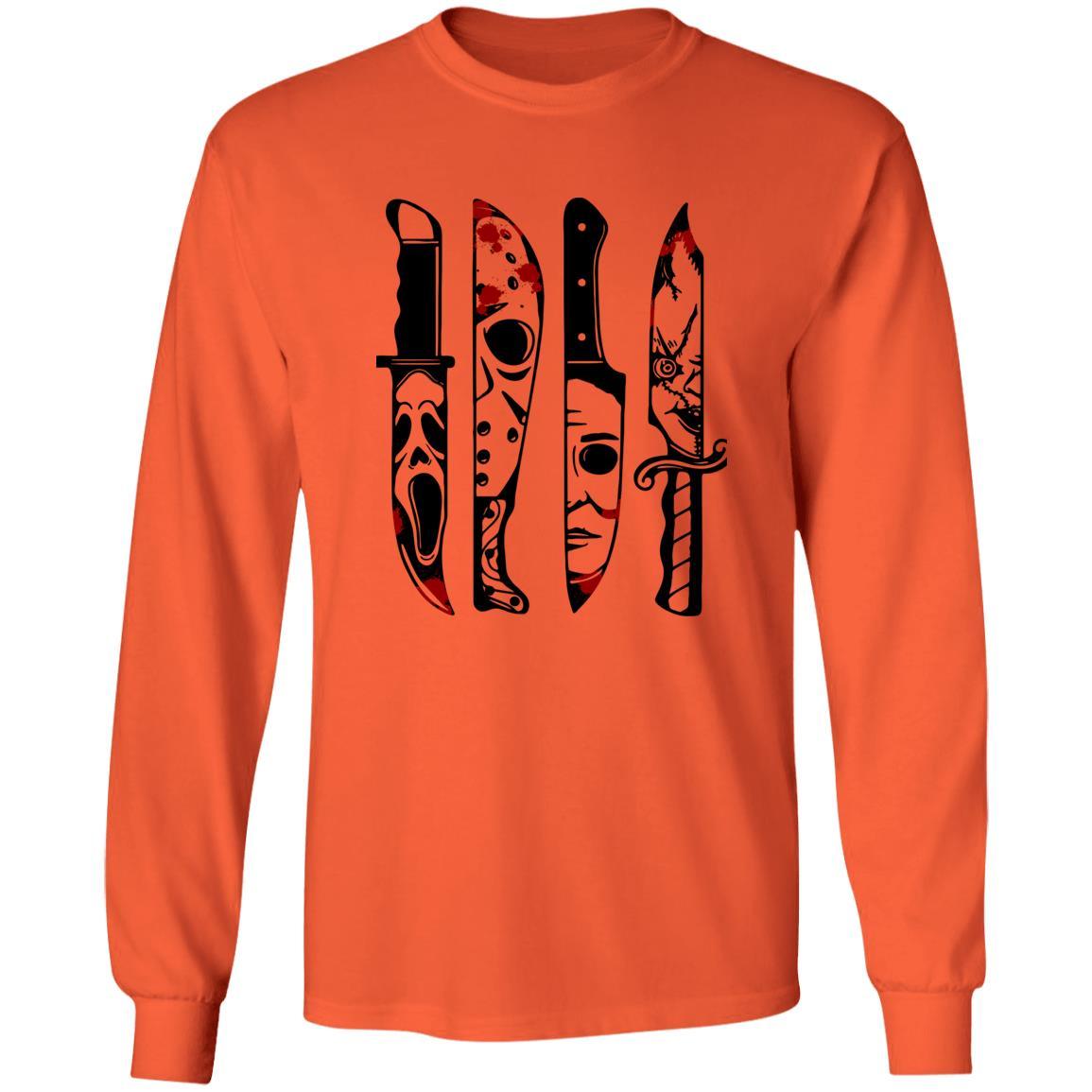 Villain Knives| Hoodie | Long Sleeve| Halloween Thrillers - iheartgiftcart