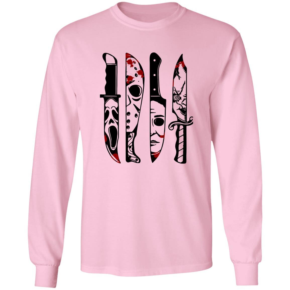 Villain Knives| Hoodie | Long Sleeve| Halloween Thrillers - iheartgiftcart