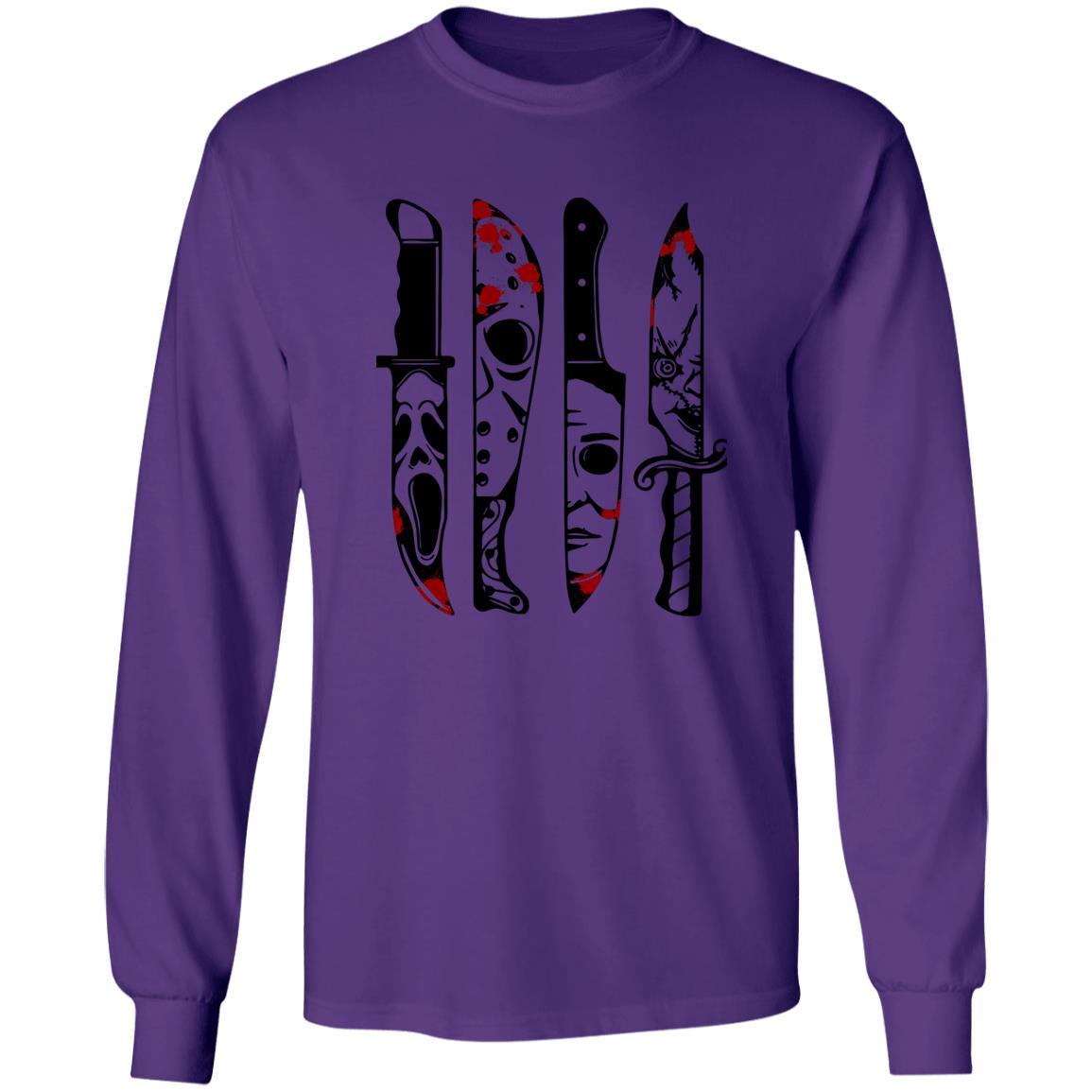 Villain Knives| Hoodie | Long Sleeve| Halloween Thrillers - iheartgiftcart